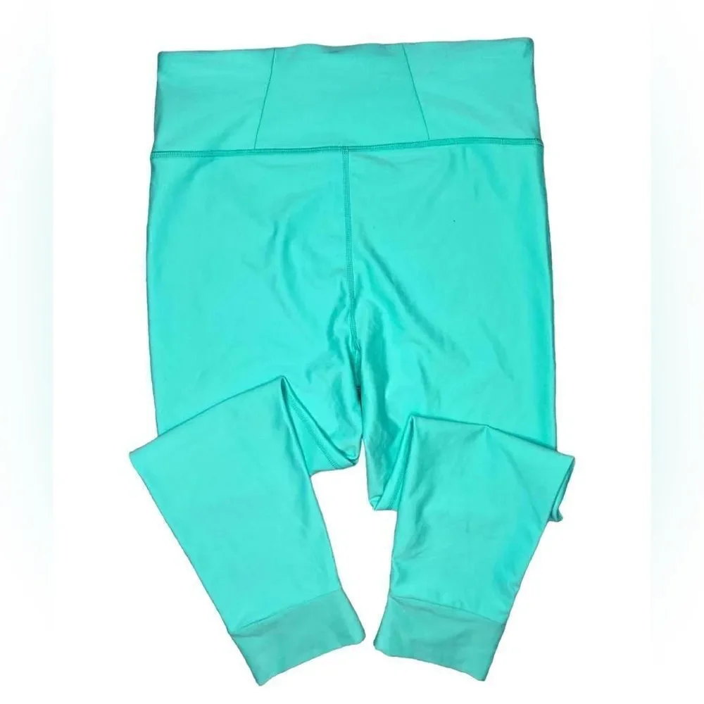 NWT Jones New York aquamarine stream 7/8 leggings size Large